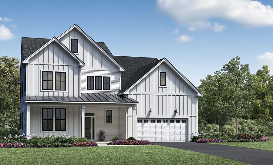 A new build home by Toll Brothers home in New Jersey